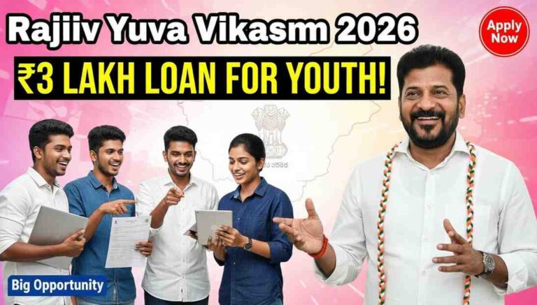 Rajiv Yuva Vikasam Scheme Telangana