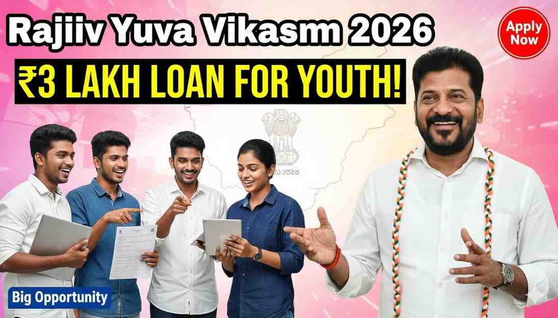 Rajiv Yuva Vikasam Scheme Telangana